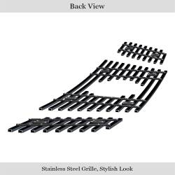 APS - APS Stainless Billet Grille Black for 09-21 Nissan Frontier GR14FFF41J - Image 3