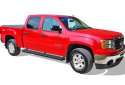 APS - APS IStep 6" Running Boards Black 01-13 Silverado/Sierra Crew IB03FJJ1B - Image 2