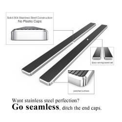 APS - APS IStep W2W 5" Running Boards Brushed for 05-23 Tacoma Double IB20WJE8SC - Image 4