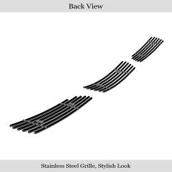 APS - APS Stainless Billet Bumper Grille Black for 07-08 G35 Sedan GR14FFH86J - Image 3