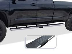APS - APS IStep W2W 5" Running Boards Brushed for 07-21 Tundra Double IB20WJI7LA - Image 1