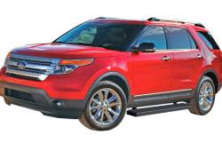 APS - APS IStep 6" Running Boards Black 11-19 Ford Explorer IB06FAE2B - Image 2