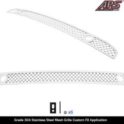 APS - APS Wire Mesh Bumper Grille Polish for 19-24 RAM 1500 GR04GEJ21S - Image 2