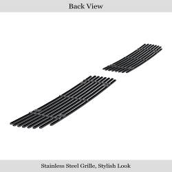 APS - APS Stainless Billet Bumper Grille Black for 04-06 RAM 1500 SRT-10 GR04FEA57J - Image 3