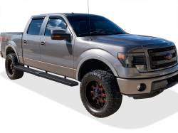 APS - APS IStep W2W 6" Running Boards Black 09-14 Ford F150 Crew IB06SAG7SB - Image 2
