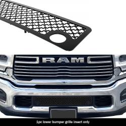 APS - APS Wire Mesh Bumper Grille Black for 19-24 RAM 2500/3500 GR04GEJ22K - Image 1