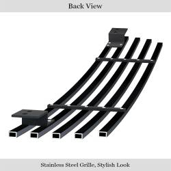 APS - APS GR07FFC26J Stainless Billet Bumper Grille Black for 15-19 Sierra 2500/3500 - Image 3