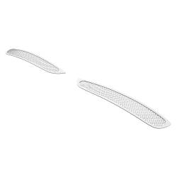 APS - APS GR14GEB36T Wire Mesh Bumper Grille Polish for 08-11 Infiniti G37 Coupe - Image 2