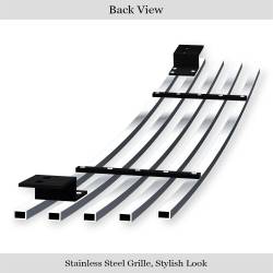 APS - APS GR07FFC26S Stainless Billet Bumper Grille Polish for 15-19 GMC Sierra HD - Image 3