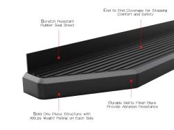 APS - APS H-Series Running Boards Black 19-25 Silverado/Sierra Crew IB03RAG1H - Image 5