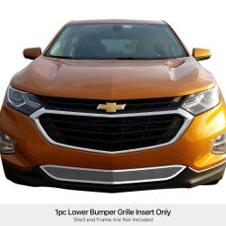 APS - APS Wire Mesh Bumper Grille Polish 18-21 Chevrolet Equinox GR03GEB00T - Image 1