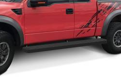 APS - APS IStep W2W 6" Running Boards Black F150/Super Duty Ext IB06SAH8SB - Image 1