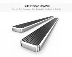 APS - APS IStep W2W 6" Running Boards Brushed F150/Super Duty Reg IB06SAH9LA - Image 3