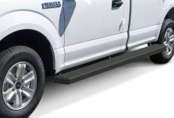APS - APS IB06SAH9LB IStep W2W 6" Running Boards Black for F150/Super Duty Reg - Image 1