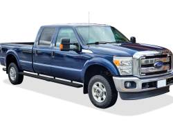 APS - APS IStep W2W 6" Running Boards Black 99-16 Super Duty Crew IB06SJA1LB - Image 2