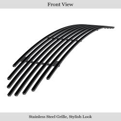 APS - APS Stainless Billet Bumper Grille Black 18-21 GMC Terrain GR07FFD19J - Image 2