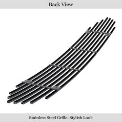 APS - APS Stainless Billet Bumper Grille Black 18-21 GMC Terrain GR07FFD19J - Image 3