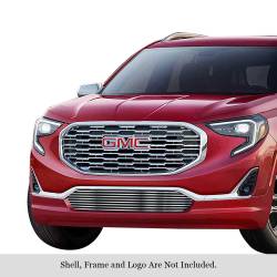 APS - APS Stainless Billet Bumper Grille Polish 18-21 GMC Terrain GR07FFD19S - Image 1