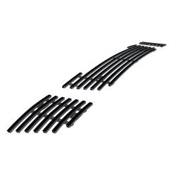 APS - APS Stainless Billet Bumper Grille Black 07-12 GMC Acadia GR07FFE14J - Image 2