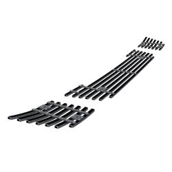 APS - APS Stainless Billet Bumper Grille Black 07-12 GMC Acadia GR07FFE14J - Image 3