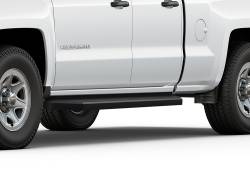 APS - APS H-Series Running Boards Black 07-18 Silverado/Sierra Double IB03RAI5H - Image 1