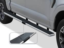 APS - APS IStep W2W 5" Running Boards Brushed F150/Super Duty Crew IB06WAG5SA - Image 1