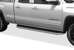 APS - APS H-Series Running Boards Polish 07-18 Silverado/Sierra Double IB03RAI5Y - Image 1