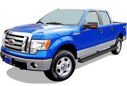 APS - APS IStep W2W 5" Running Boards Black 09-14 Ford F150 Crew IB06WAG7SB - Image 2