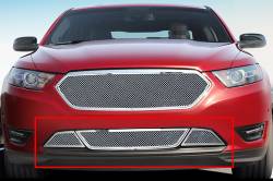 APS - APS Wire Mesh Bumper Grille Polish 13-19 Ford Taurus GR06GEI38T - Image 1