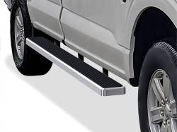 APS - APS IStep W2W 5" Running Boards Brushed F150/Super Duty Reg IB06WAH9LC - Image 1