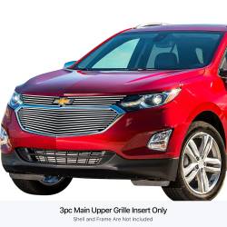 APS - APS Stainless Billet Grille Polish 18-21 Chevrolet Equinox GR03FEA98S - Image 1