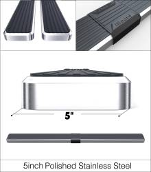 APS - APS IStep W2W 5" Running Boards Brushed 99-16 Super Duty Ext IB06WJJ3LA - Image 3