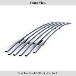 APS - APS Stainless GR07FFH35S Billet Bumper Grille Polish for 11-14 GMC Sierra HD - Image 2