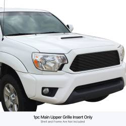 APS - APS Stainless Billet Grille Black for 12-15 Toyota Tacoma GR20HFI71J - Image 1