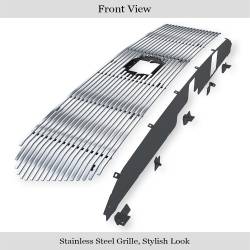 APS - APS Stainless Billet Grille Polish for 18-19 Toyota Tundra GR20HFJ30S - Image 2