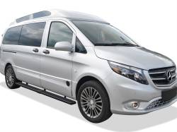 APS - APS IStep 5" Running Boards Black for 16-13 Mercedes Metris IB26EDJ6B - Image 2