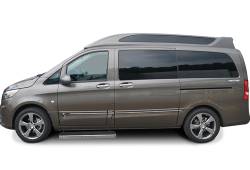 APS - APS IStep 6" Running Boards Brushed for 16-13 Mercedes Metris IB26FDJ6A - Image 2