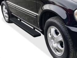 APS - APS IB26FJF3B iStep 6" Running Boards Black for 98-05 Mercedes-Benz ML - Image 1