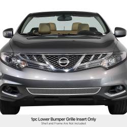 APS - APS Wire Mesh Bumper Grille Polish for 11-14 Nissan Murano GR14GEE67T - Image 1