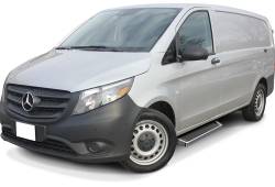 APS - APS IRunning Running Boards Polish for 16-13 Mercedes Metris IB26RDJ6A - Image 2