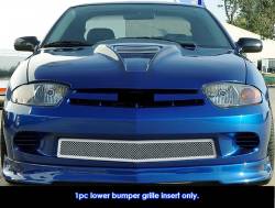 APS - APS Wire Mesh Bumper Grille Polish 03-05 Chevrolet Cavalier GR03GEG89T - Image 1