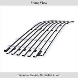 APS - APS GR03FEB49S Stainless Polished Billet Bumper Grillefor 82-87 Camaro Z28 - Image 2