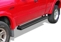 APS - APS IB06FBA3B IStep 6" Running Boards Black for 98-11 Ford Ranger Ext 2DR - Image 1