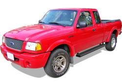 APS - APS IB06FBA3B IStep 6" Running Boards Black for 98-11 Ford Ranger Ext 2DR - Image 2