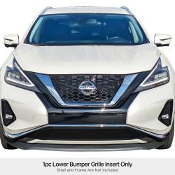 APS - APS Wire Mesh Bumper Grille Black for 19-24 Nissan Murano GR14GEE70H - Image 1