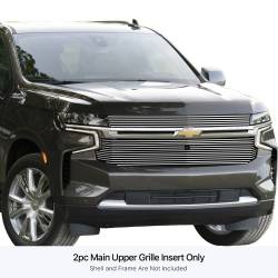 APS - APS Stainless Billet Grille Polish 21-24 Tahoe High Country GR03FEB78S - Image 1