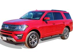 APS - APS IStep 6" Running Boards Black 18-25 Ford Expedition IB06FBC4B - Image 2
