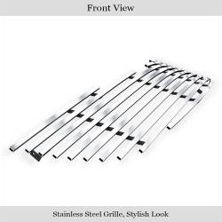 APS - APS Stainless Billet Grille Brushed for 04-08 Chrysler Crossfire GR18HFE25C - Image 2