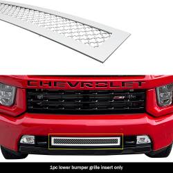 APS - APS Wire Mesh Bumper Grille Polish 20-23 Silverado 2500/3500 GR03GEJ14S - Image 1