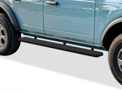 APS - APS IB06FCA1B iStep 6" Running Boards Black for 21-25 Ford Bronco 4DR - Image 1